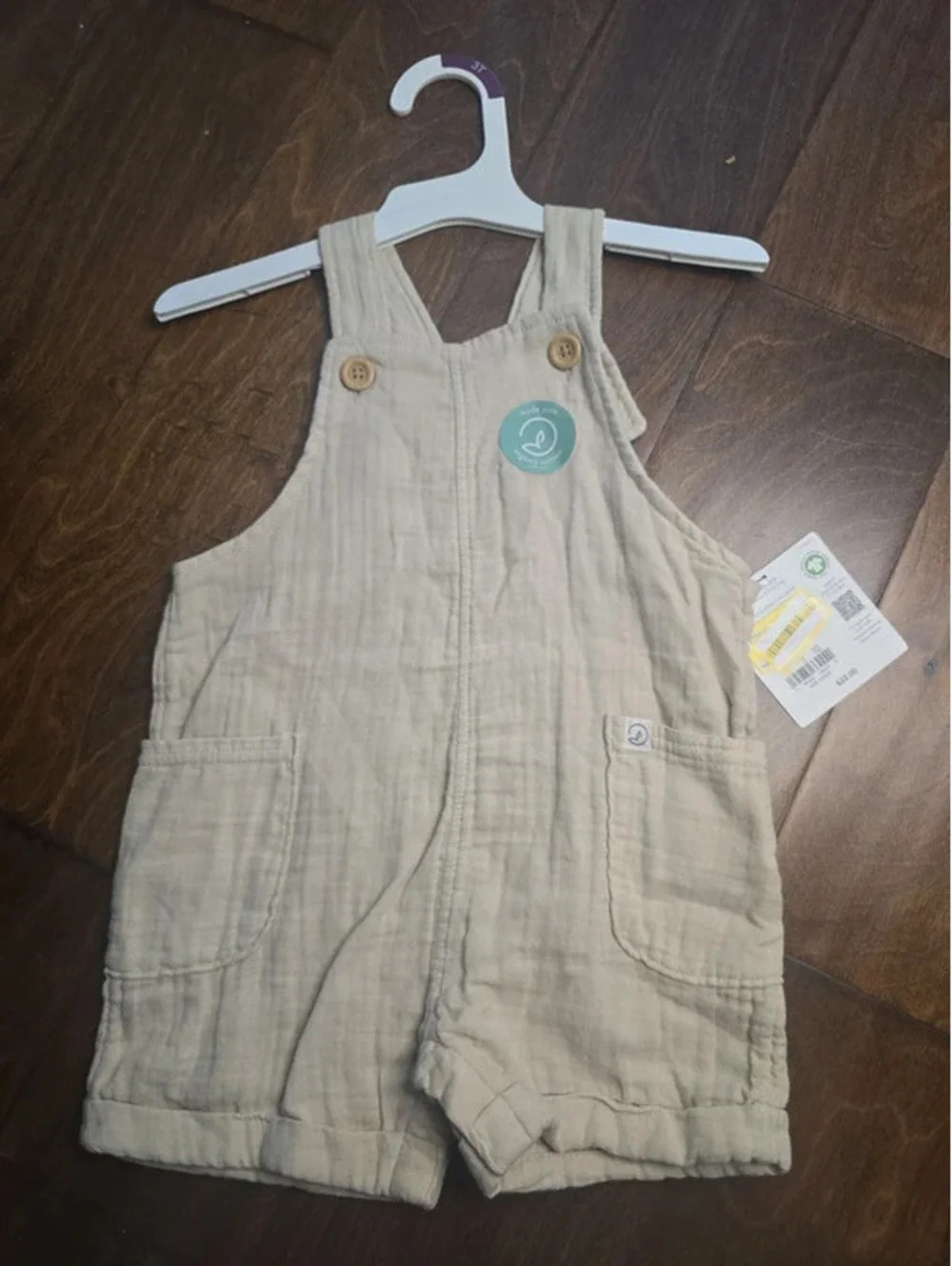 12m brand new overalls, little planet by carter's item, 314G5